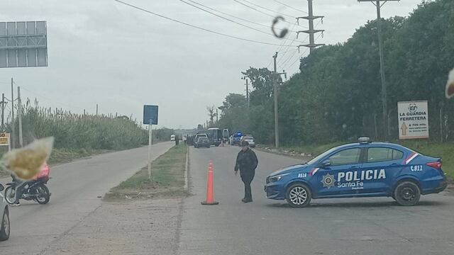 El operativo requirió el corte de tránsito sobre una de las manos de Uriburu.