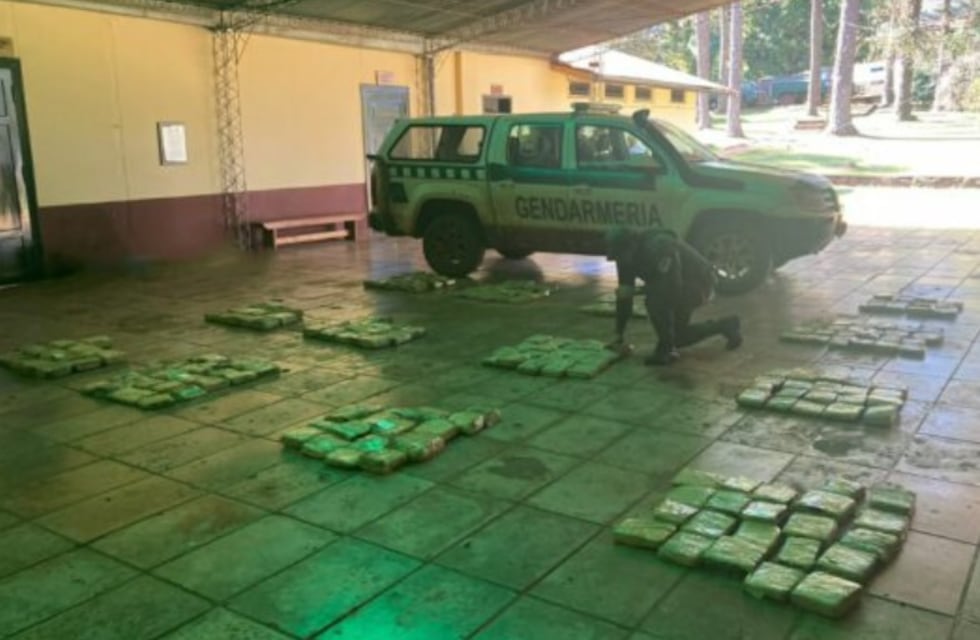 Colonia Victoria: incautan millonario contrabando de marihuana