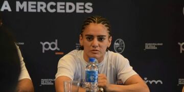 "La Princesita" Luján, boxeadora de Villa Mercedes