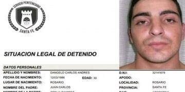 El perfil de Carlos D'Angelo, el preso que se evadió de Piñero y que luego recapturaron