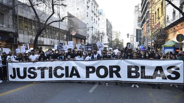 Blas Correas. Asesinado por la Policía de Córdoba, marcharon para pedir el fin del "gatillo fácil". (Facundo Luque / La Voz)