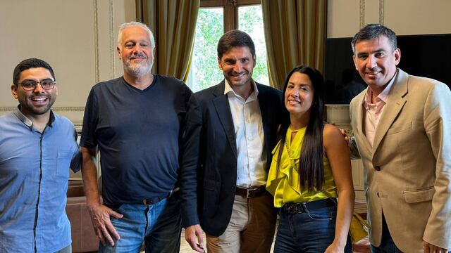 Maximiliano Pullaro recibió a la referente religiosa en enero.