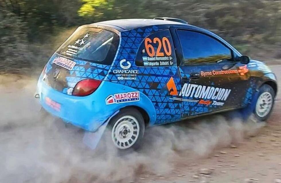 Rally Cordobés: “el Piratita” ya está entre los cinco mejores de su clase