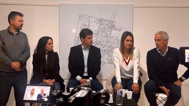 Germán Bottero, Carolina Giusti, Leonardo Viotti, Carolina Losada y Dionisio Scarpín