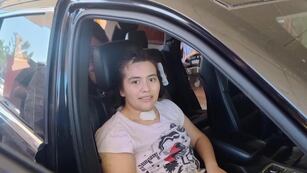 La joven de Catamarca vuelve a casa tras haber sufrido cuatro operaciones y la amputación de su pie derecho.