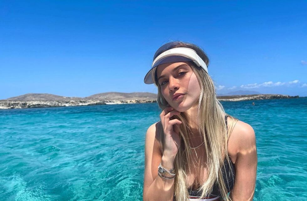 La producción en topples de Sofia Calzetti, la novia del Kun Agüero: “Siete meses de plenitud”