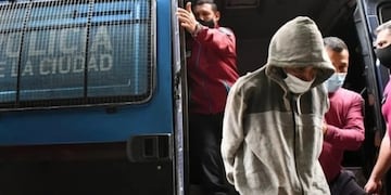 Carlos Savanz fue llamado a declarar este sábado en la tarde, pero el acusado se negó. Seguirá detenido. - Clarín