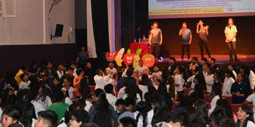 Asistieron al cierre de "Recreo Saludable" unos 250 alumnos de las escuelas n°1 "Gral. Manuel Belgrano" y n° 447 "República de Italia" y la Casa del Niño y la Niña.