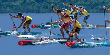 Comenzó en Abu Dhabi el Mundial de Paddle Surf 2025 con presencia del paranaense “Pancho” Giusti