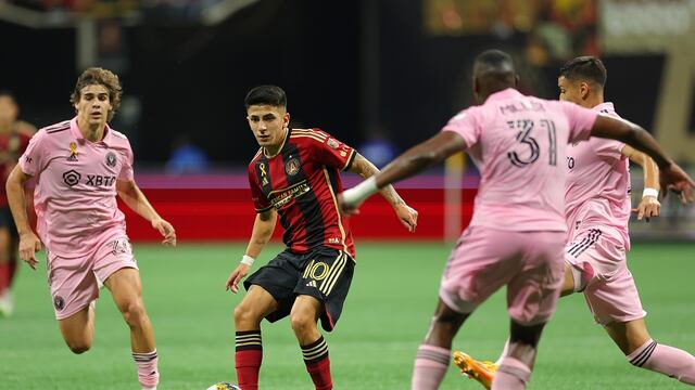 Thiago Almada comandó la victoria del Atlanta United sobre el Inter Miami. Foto: Gentileza