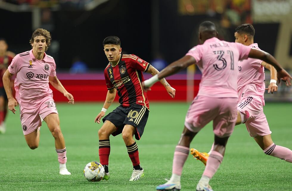 Se lo extrañó al capitán: sin Messi, el Inter Miami cayó por goleada ante el Atlanta United de Thiago Almada