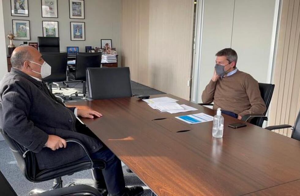 El gobernador se reunió en Buenos Aires con el ministro Lammens