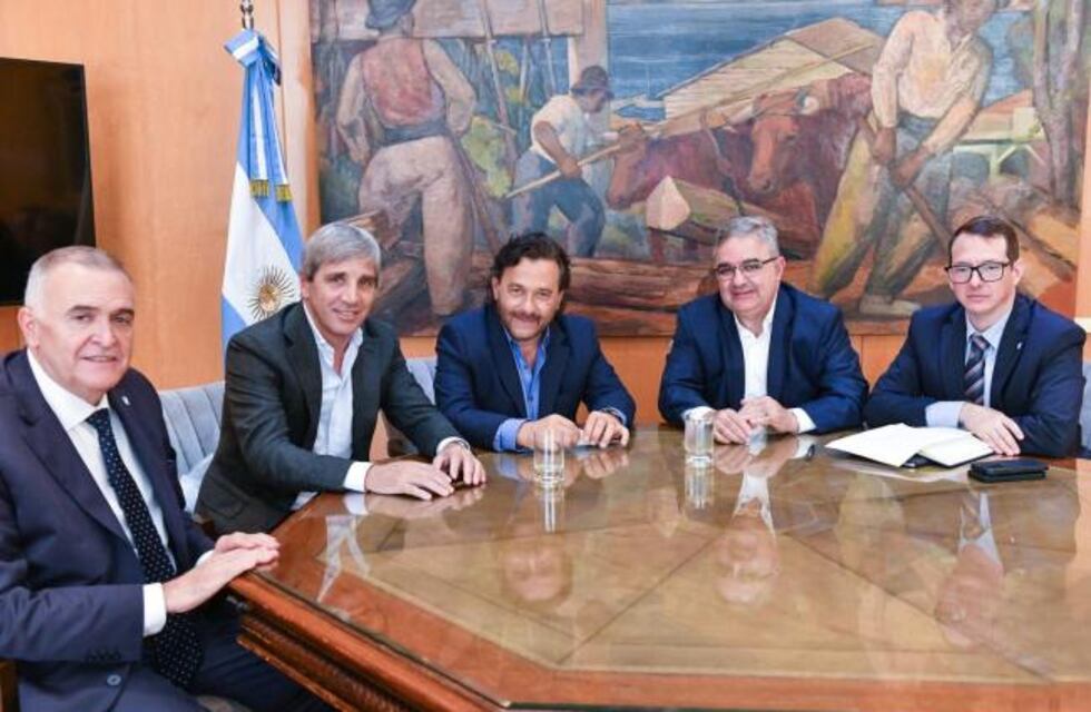 Reunión de trabajo entre Jaldo y Caputo, en Buenos Aires