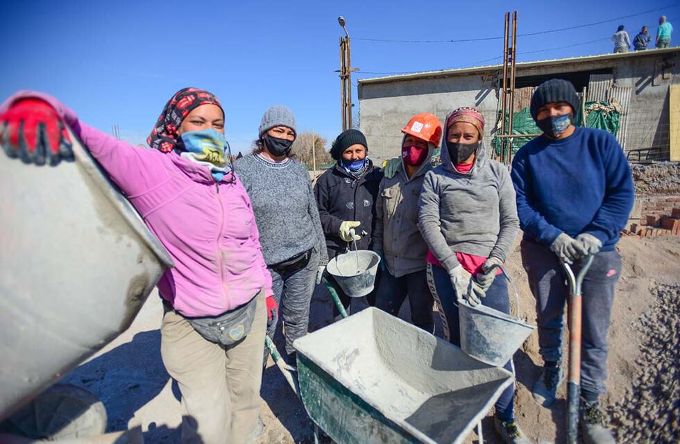 Cupos completos para el taller de albañilería para mujeres