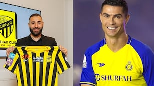 Cristiano Ronaldo y Benzema, las máximas estrellas de la Liga Saudí