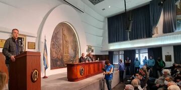 El Comité Central Confederal se desarrolló este miércoles en el Salón Felipe Vallese.