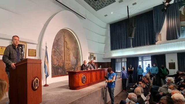 El Comité Central Confederal se desarrolló este miércoles en el Salón Felipe Vallese.