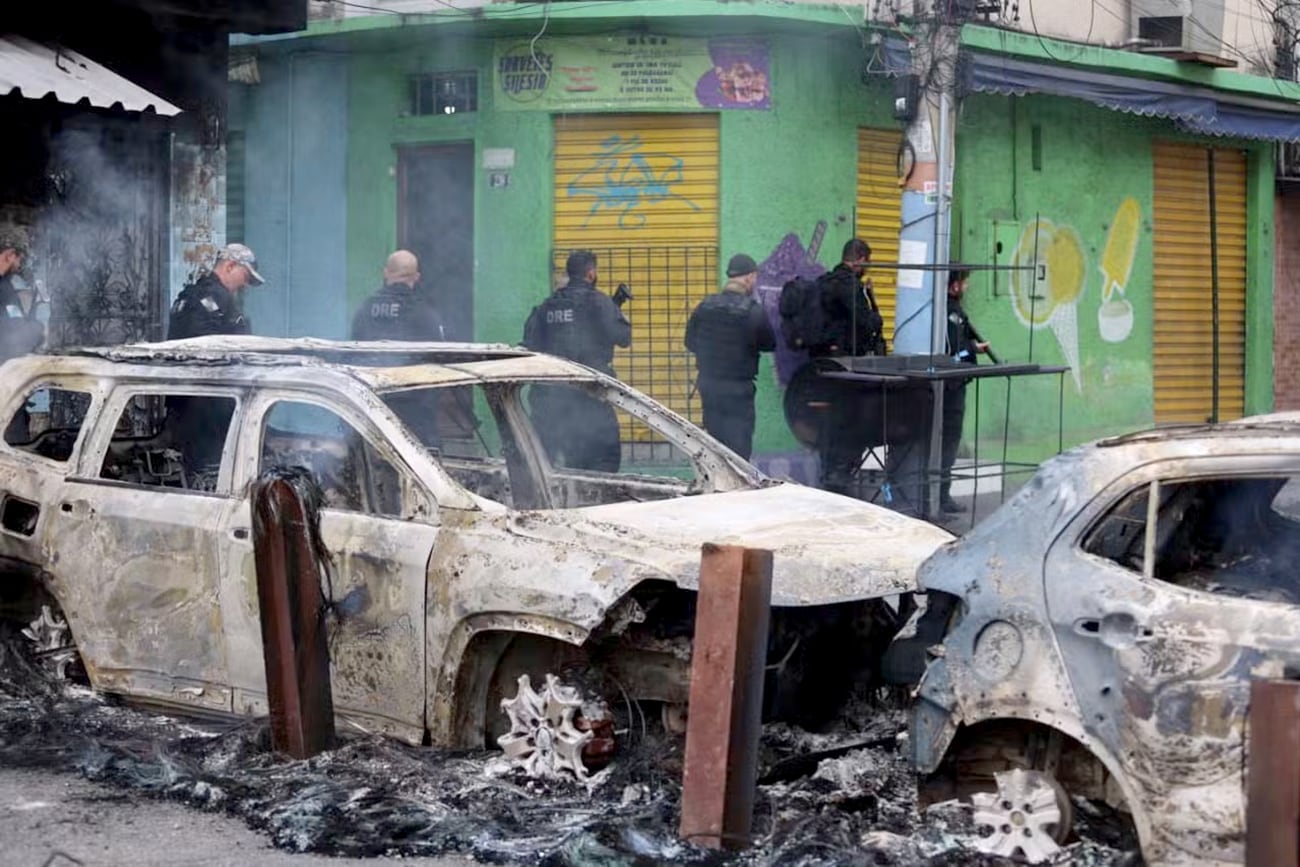 Río de Janeiro. Al menos 60 muertos y más de 80 detenidos en un megaoperativo en dos favelas. (Gentileza OGlobo)