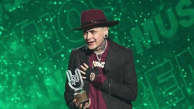 Lit Killah en los Premios Tu Música Urbano 2022.