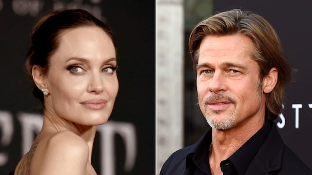 Angelina Jolie y Brad Pitt (AP/Archivo).