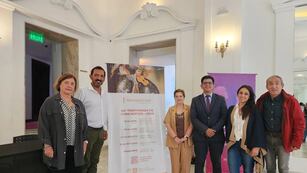 Directivos de la filial Jujuy del Mozarteum Argentino presentaron su programación para este año, junto al administrador del teatro Mitre.