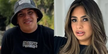 Thiago Medina y Daniela Celis.