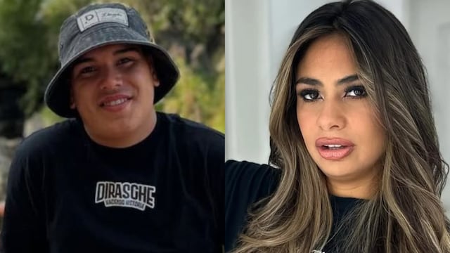 Thiago Medina y Daniela Celis.