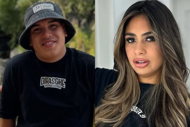 Thiago Medina y Daniela Celis.