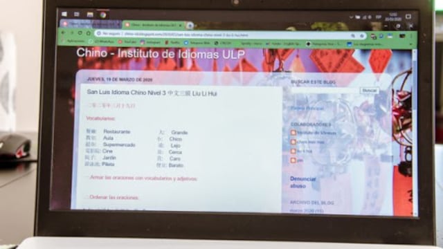 Enseñanza virtual de idiomas y comenzaron las inscripciones