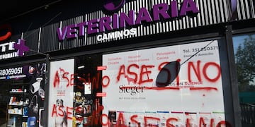 Veterinaria Caminos. El caso de maltrato animal en Villa Allende sigue generando repercusiones en Córdoba. (Pedro Castillo / La Voz)