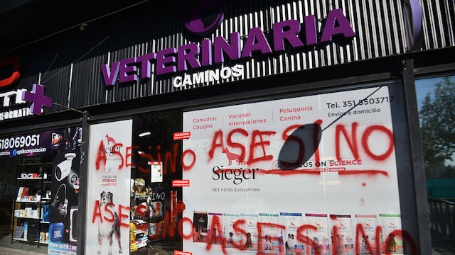Veterinaria Caminos. El caso de maltrato animal en Villa Allende sigue generando repercusiones en Córdoba. (Pedro Castillo / La Voz)