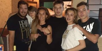 La familia de Luciano Brignolo