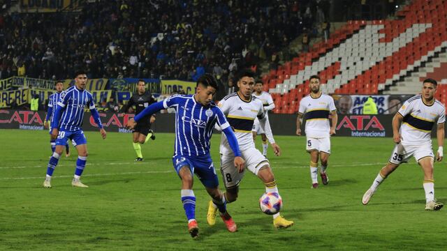 Godoy Cruz recibió a Boca por la Liga Profesional, en Mendoza. (Prensa Godoy Cruz)