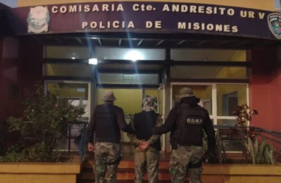 Detienen a presunto cazador furtivo en Comandante Andresito