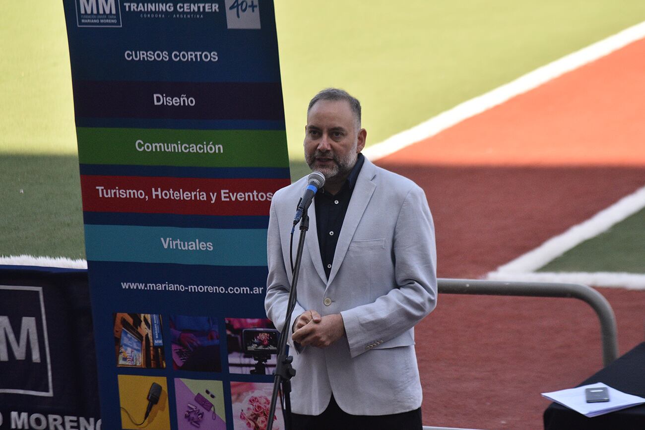Entrega de premios Hugo Baromei a cargo del Instituto Mariano Moreno, quien distinguió al equipo de Mundo d por su labor periodistica y en particular a Sebastian Roggero, Hernan Laurino, Enrique Vivanco y Gustavo Farias Foto: (Pedro Castillo / La Voz)