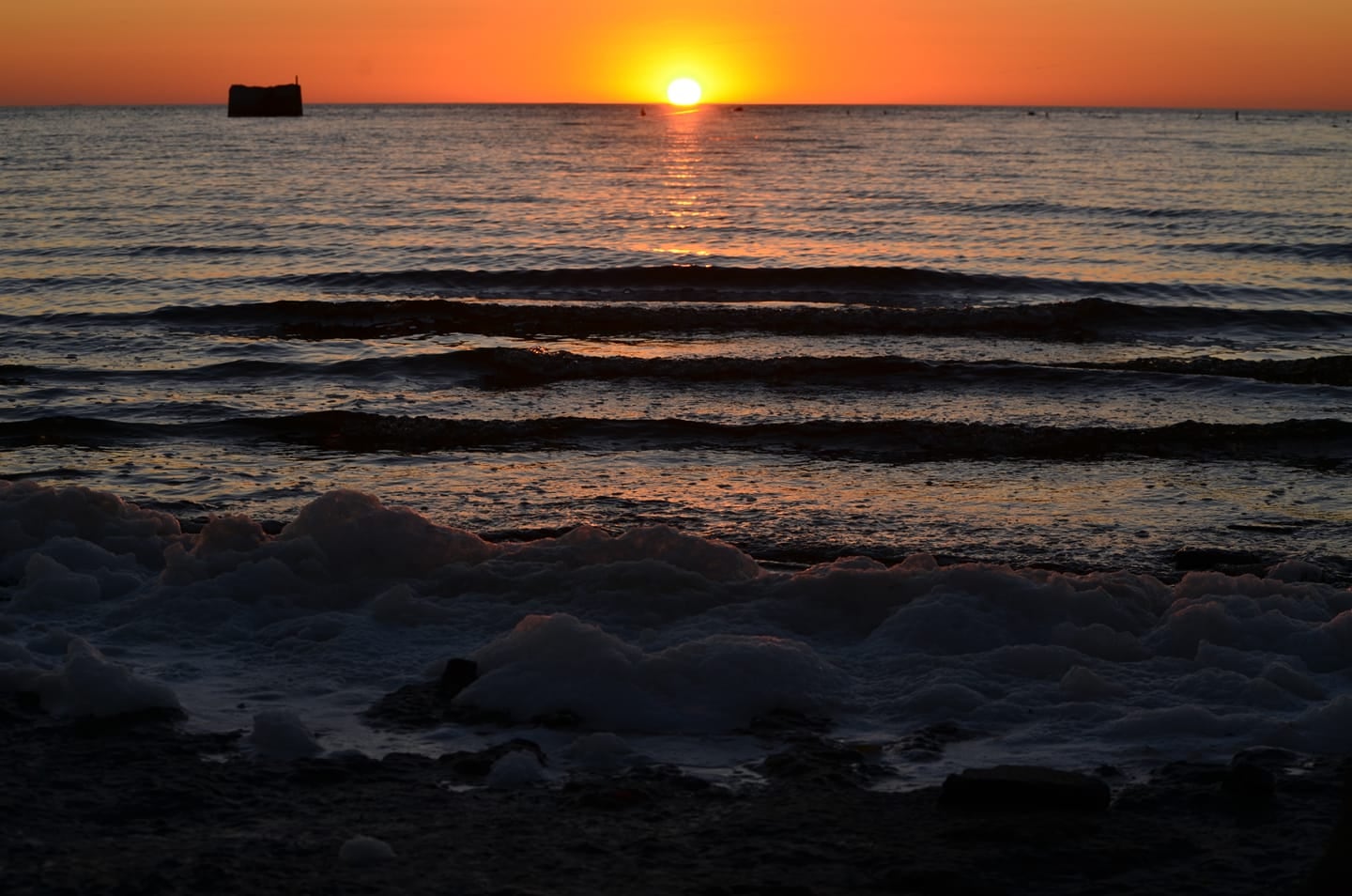 Atardecer en la Laguna de Ansenuza (Ph: Paola Sereno)