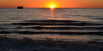 Atardecer en la Laguna de Ansenuza (Ph: Paola Sereno)