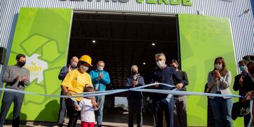 Inauguración del Centro Verde de Luján de Cuyo.