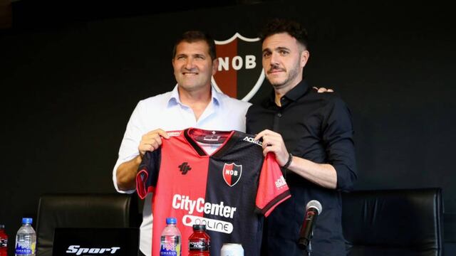 Rubén Capria le dio la bienvenida a un DT fanático de la Lepra.