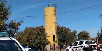 Garupá: un joven se arrojó desde un tanque de agua. Policía de Misiones