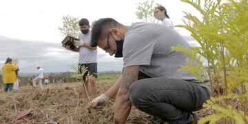 Día de la Primavera en Tandil: plantan árboles de cara a los 200 años de la ciudad