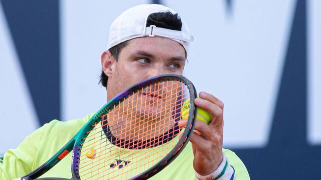 Gustavo Fernández perdió en su debut en el US Open 2022.