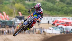 Maxime Renaux y su Yamaha, victoriosos en Córdoba, en el MXGP Argentina 2025.