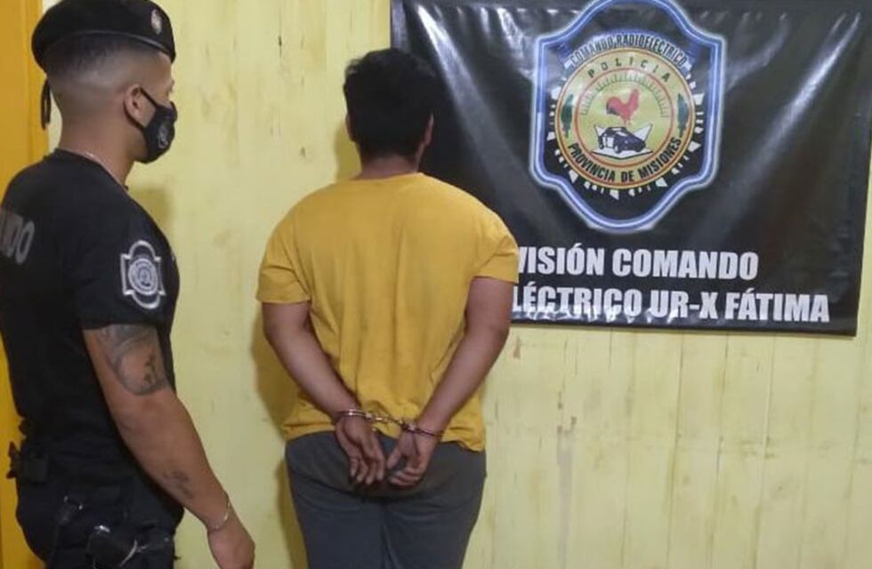 Un joven fue detenido por violencia hacia la autoridad en Posadas