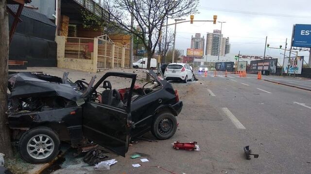 La trágica colisión sucedió en la madrugada del pasado domingo 19 del septiembre en avenida Colón.