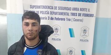 Ezequiel Cirigliano, ex River, detenido por robar en una casa.