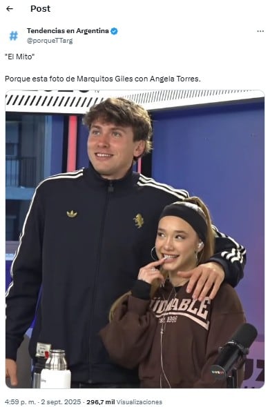 Chau Rusherking: quién es El Mito, el nuevo galán de Luzu TV que despertó rumores de romance con Ángela Torres