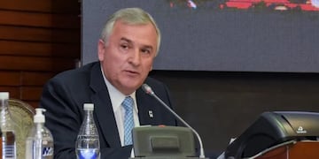 Gerardo Morales, gobernador de Jujuy. Este viernes concurre a la Legislatura para abrir el 162 período de sesiones ordinarias de esa Cámara de Diputados.