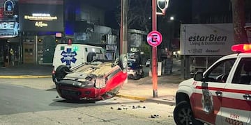 Impresionante vuelco