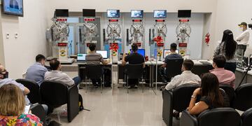 Funcionarios del Ejecutivo chaqueño supervisaron el simulacro de lo que será el sorteo de los candidatos a jurados.